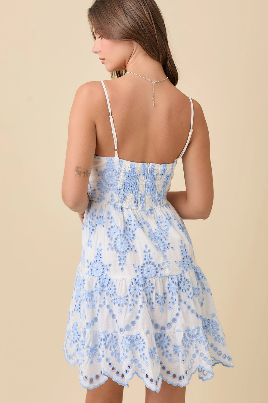 Annyston Eyelet Dress