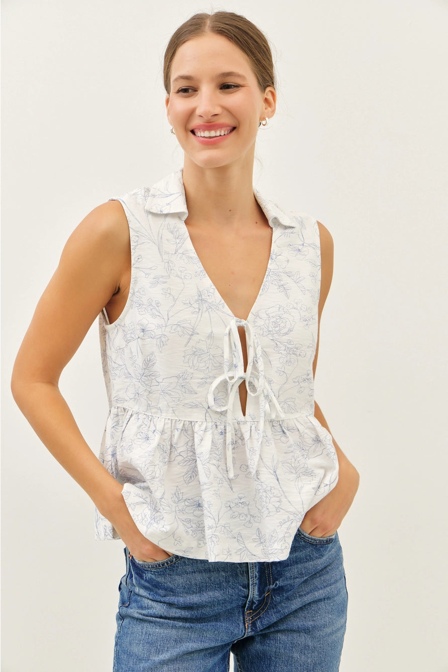 Brylie Babydoll Top