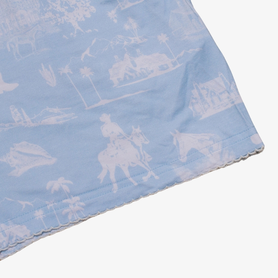 Coastal Cowboy Toile Pajamas