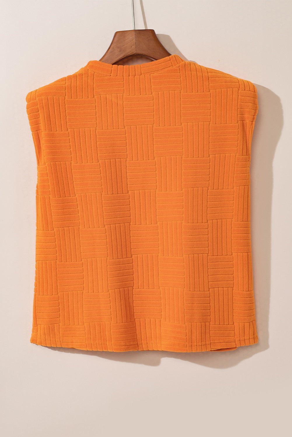 Textured Orange Top