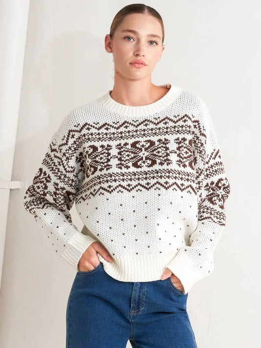 Nicole Fair Isle Sweater