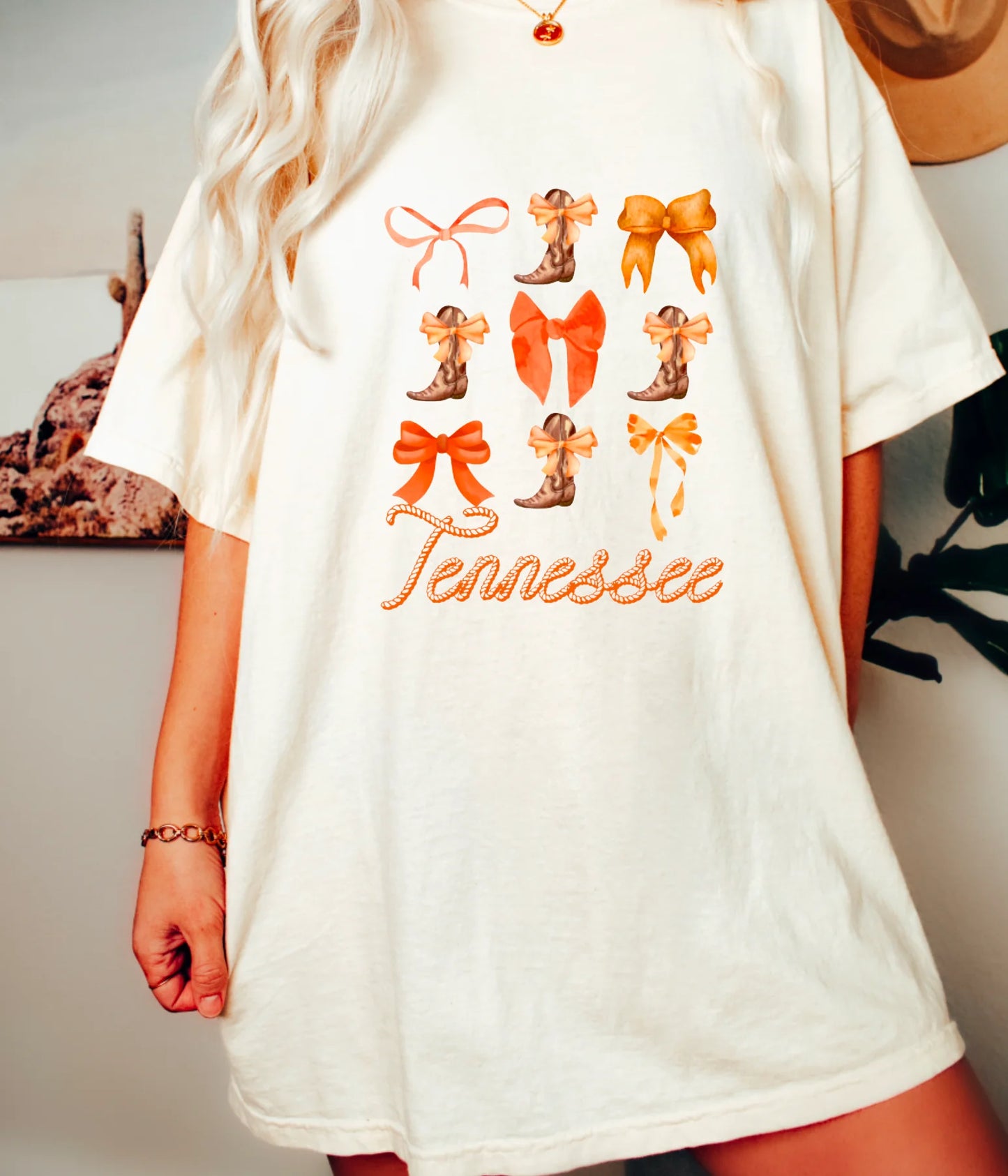 Tennessee Boots & Bows Tee