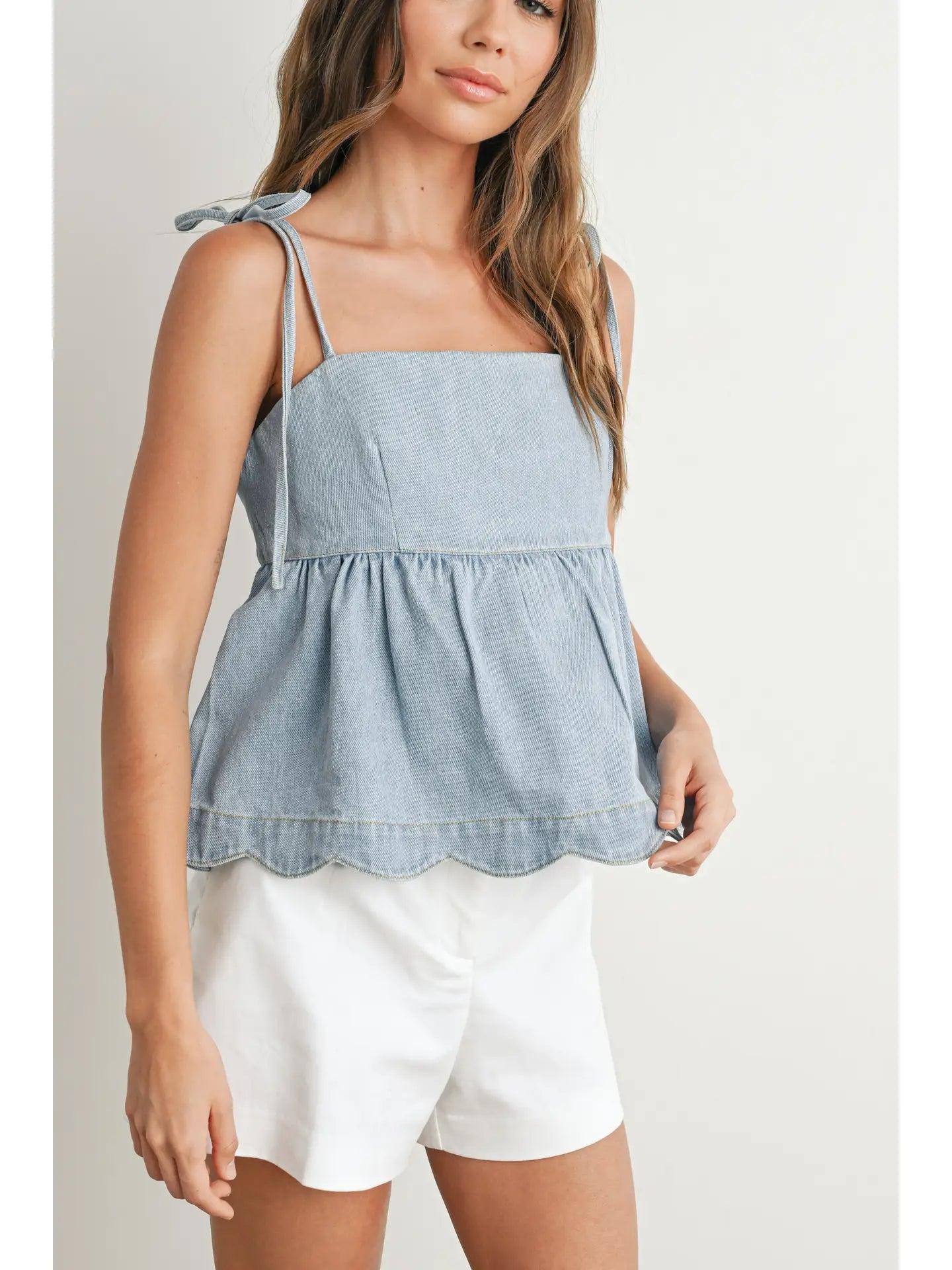 Chloe Peplum Top
