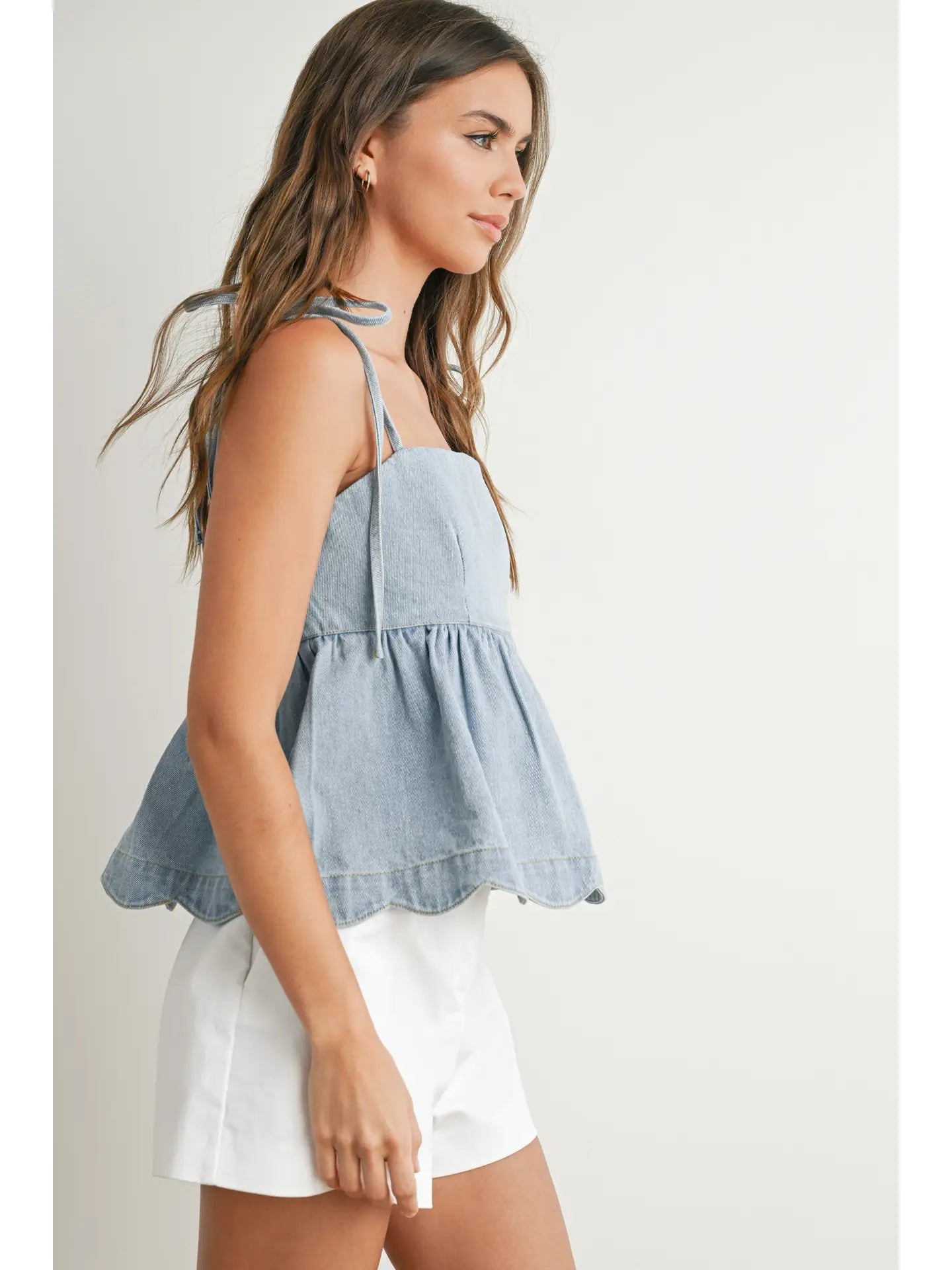 Chloe Peplum Top
